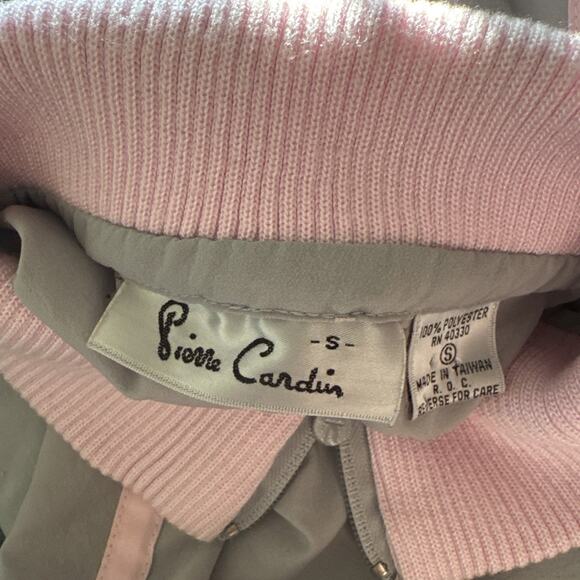 Vintage 90s Pierre Cardin Pastel Pullover Windbreaker 1/4 Zipper Pockets Small - Picture 3 of 4